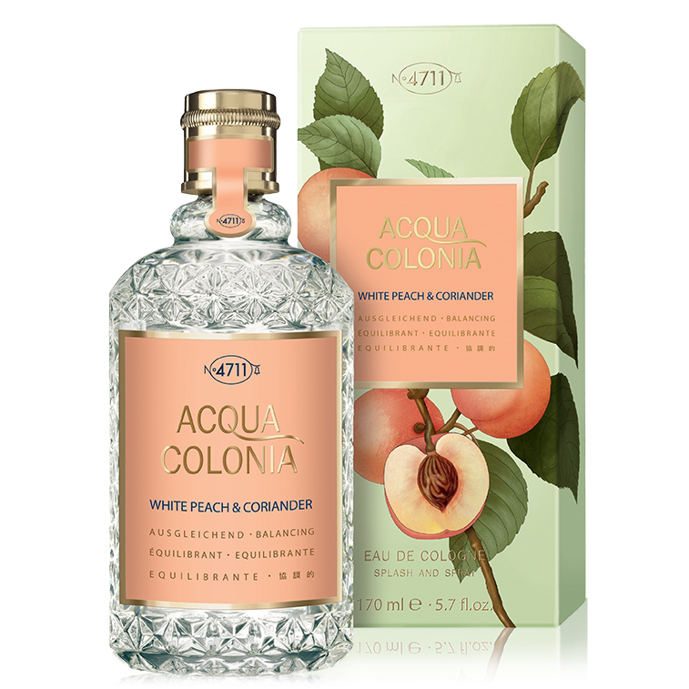 4711 Acqua Colonia White Peach &amp; Coriander 170ml EDC - Perfume NZ is the leading wholesale distributor of brand name perfumes and fragrances in New Zealand.