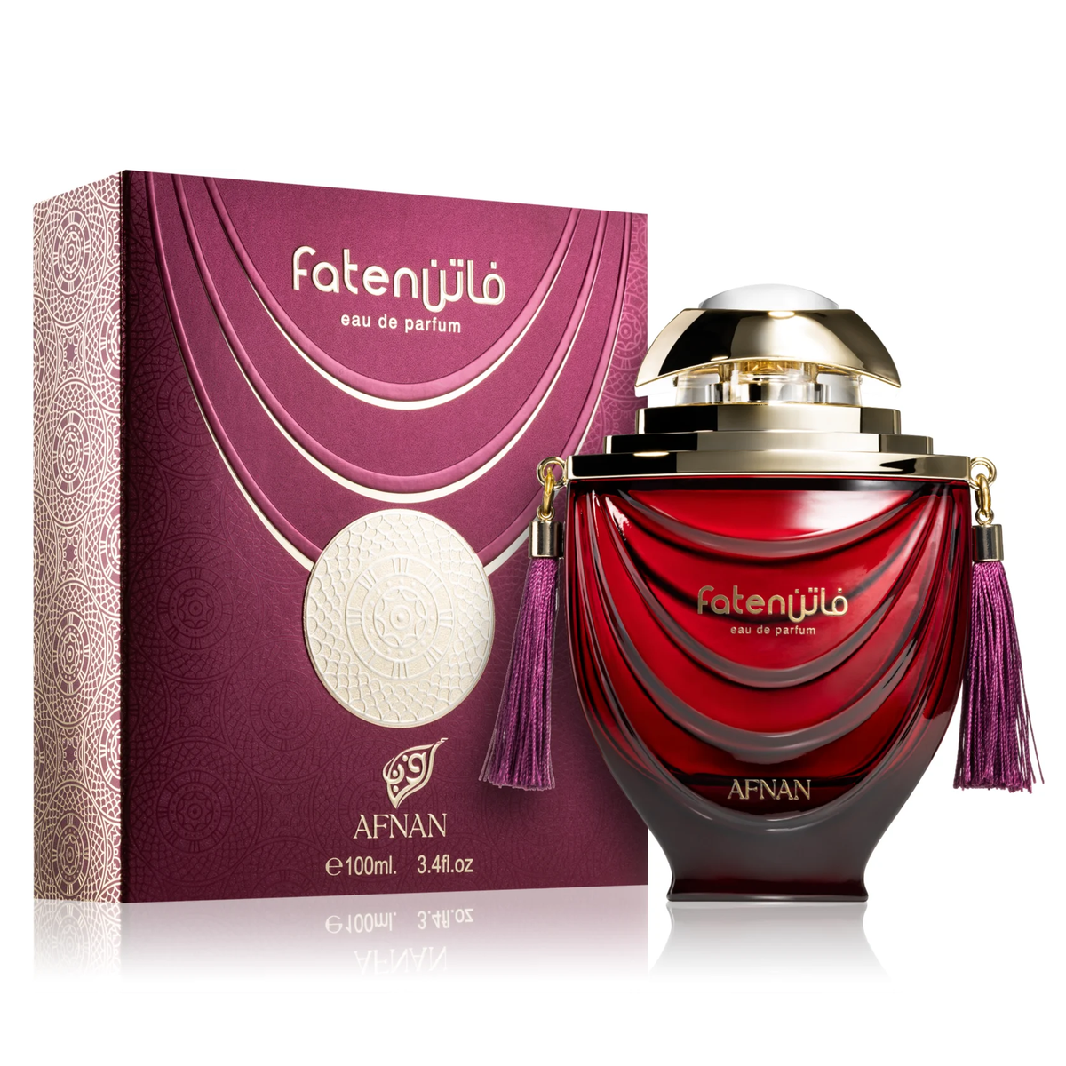 Faten Maroon by Afnan 100ml EDP - Perfume NZ is the leading wholesale distributor of brand name perfumes and fragrances in New Zealand.