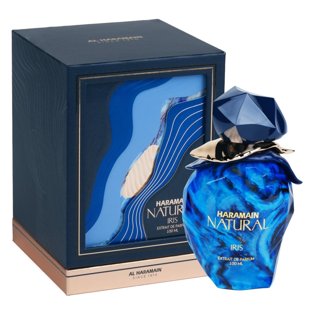 Natural Iris by Al Haramain 100ml Extrait De Parfum - Perfume NZ is the leading wholesale distributor of brand name perfumes and fragrances in New Zealand.