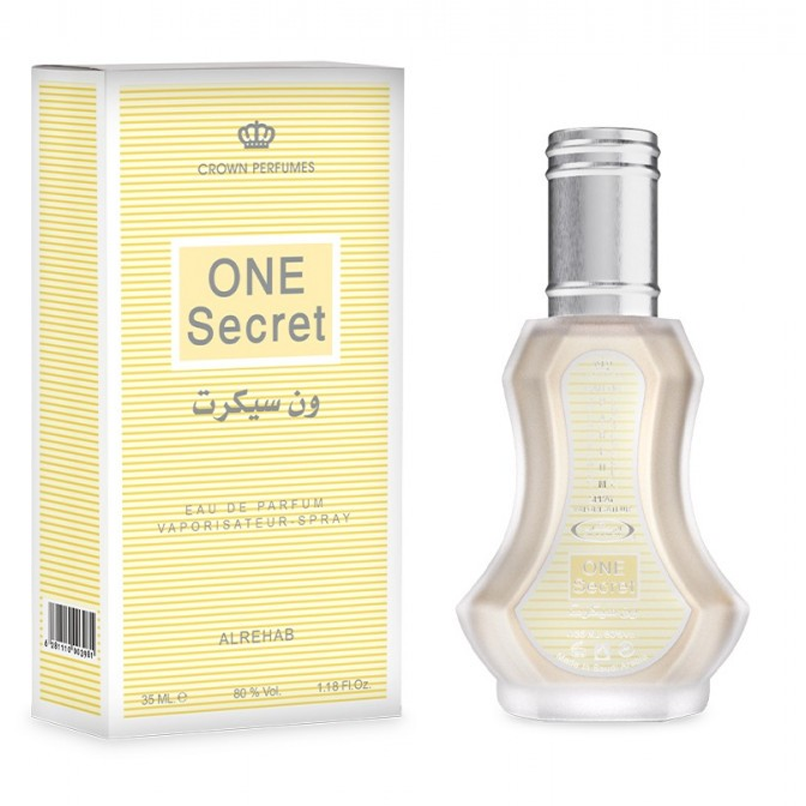 One Secret by Al Rehab 35ml EDP - Perfume NZ is the leading wholesale distributor of brand name perfumes and fragrances in New Zealand.