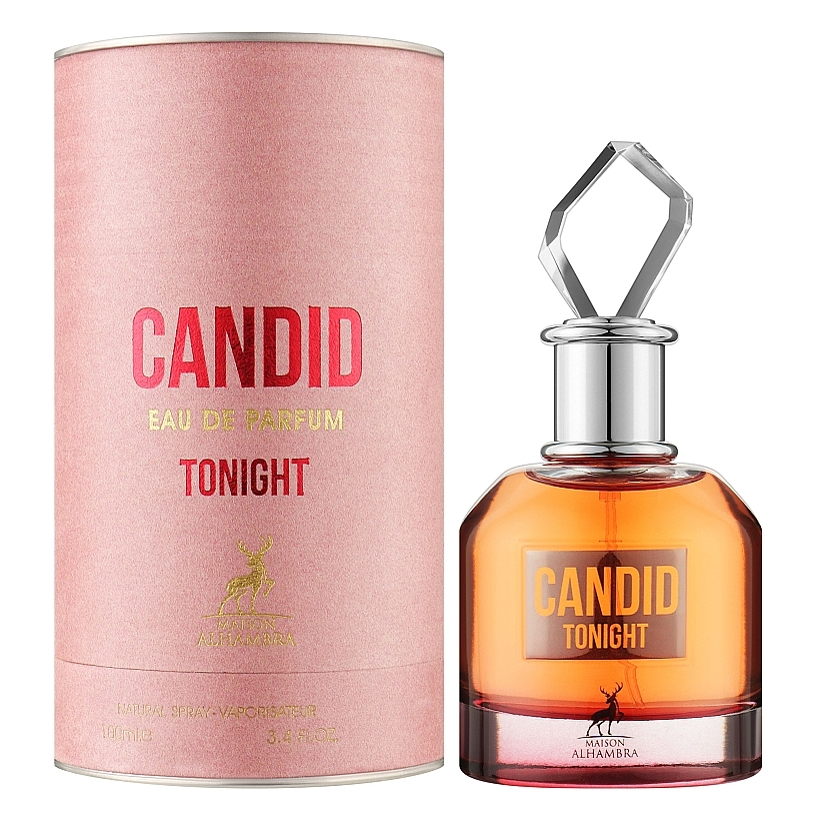 Candid Tonight by Alhambra 100ml EDP - Perfume NZ is the leading wholesale distributor of brand name perfumes and fragrances in New Zealand.