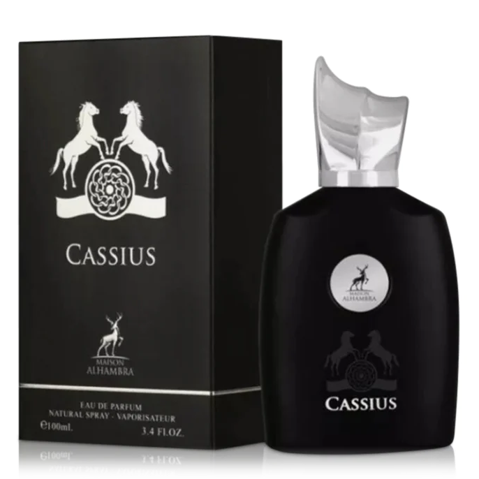 Cassius by Alhambra 100ml EDP - Perfume NZ is the leading wholesale distributor of brand name perfumes and fragrances in New Zealand.