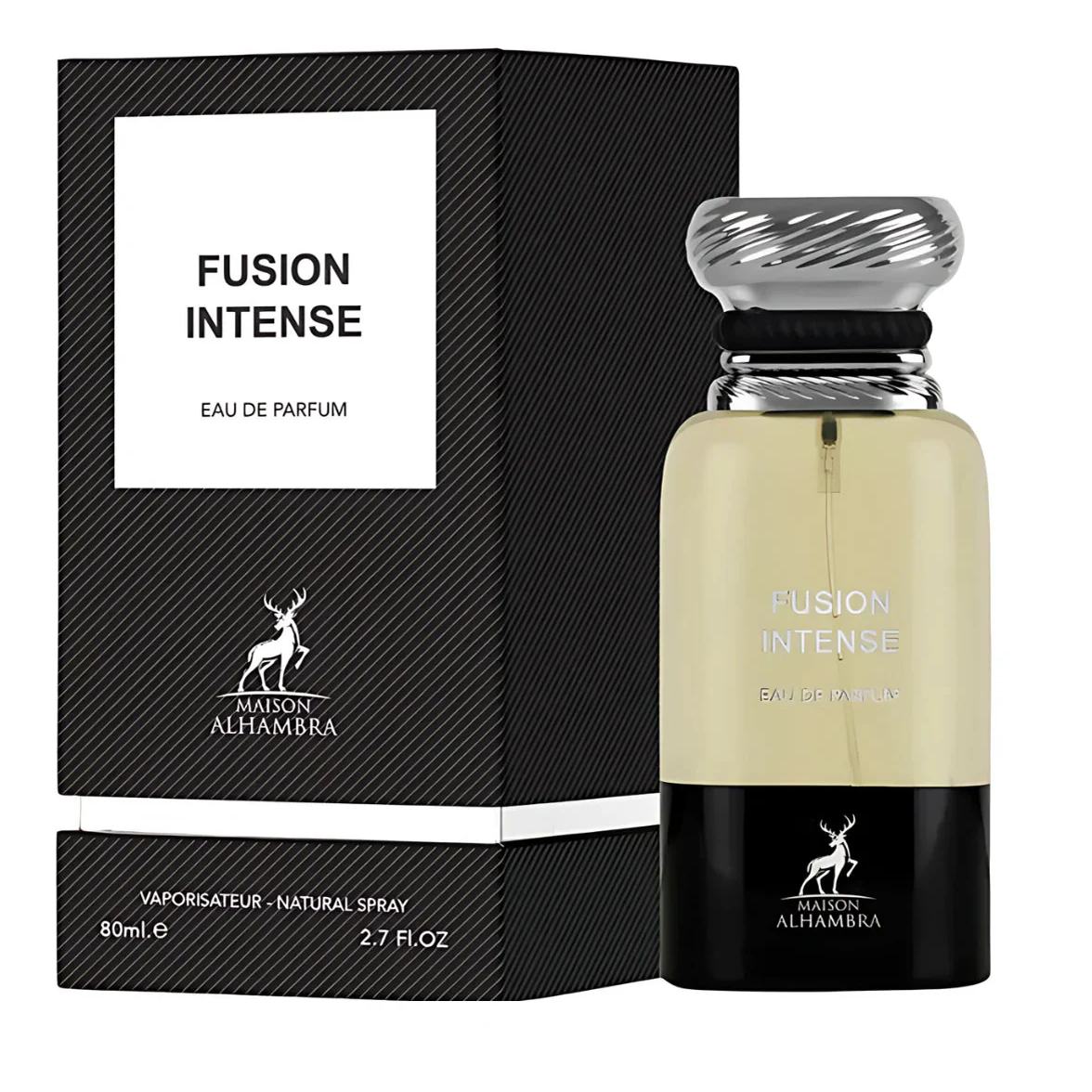 Fusion Intense by Alhambra 80ml EDP - Perfume NZ is the leading wholesale distributor of brand name perfumes and fragrances in New Zealand.