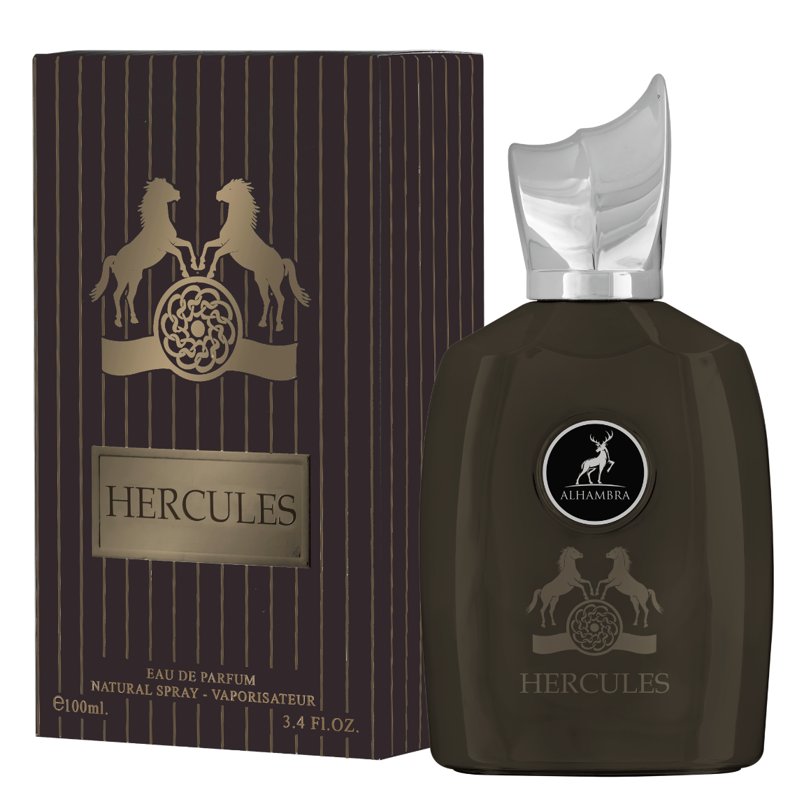 Hercules by Alhambra 100ml EDP - Perfume NZ is the leading wholesale distributor of brand name perfumes and fragrances in New Zealand.