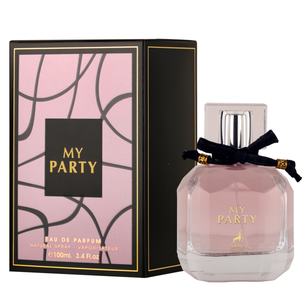 My Party by Alhambra 100ml EDP - Perfume NZ is the leading wholesale distributor of brand name perfumes and fragrances in New Zealand.
