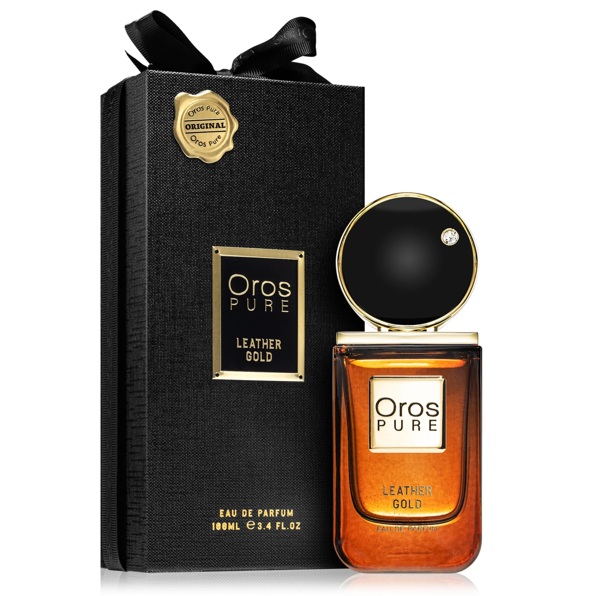Oros Pure Leather Gold by Armaf 100ml EDP - Perfume NZ is the leading wholesale distributor of brand name perfumes and fragrances in New Zealand.