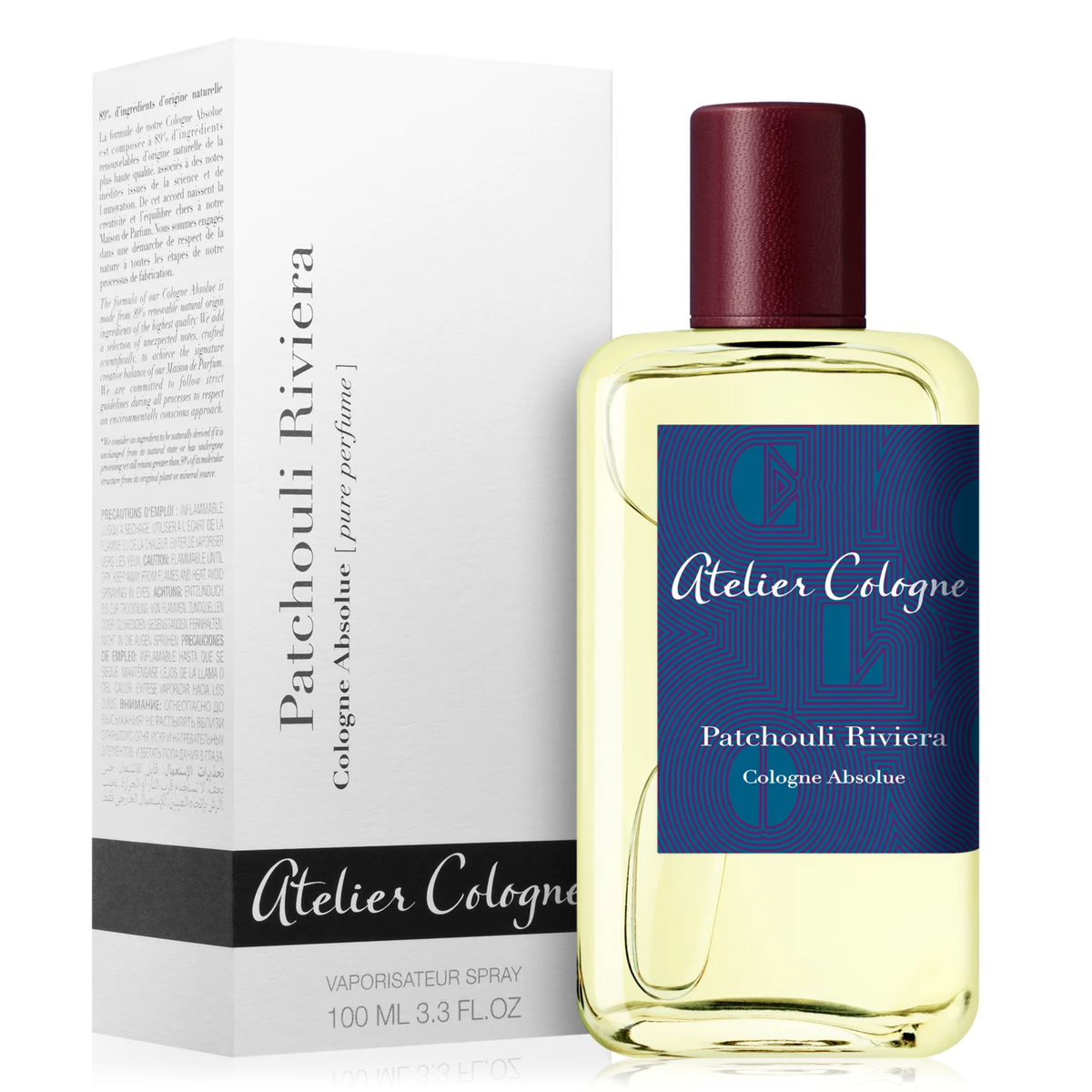 Patchouli Riviera by Atelier Cologne 100ml Pure Perfume - Perfume NZ is the leading wholesale distributor of brand name perfumes and fragrances in New Zealand.