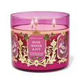 Rose Water &amp; Ivy by Bath &amp; Body Works 3-Wick Scented Candle - Perfume NZ is the leading wholesale distributor of brand name perfumes and fragrances in New Zealand.