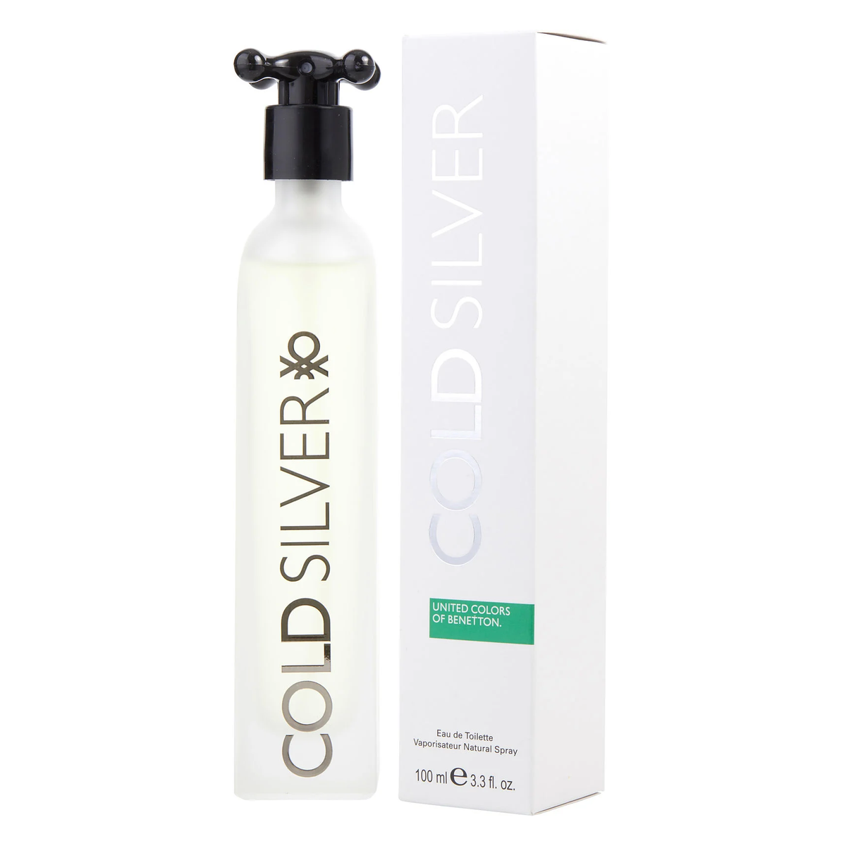 Benetton Cold Silver by Benetton 100ml EDT for Men - Perfume NZ is the leading wholesale distributor of brand name perfumes and fragrances in New Zealand.