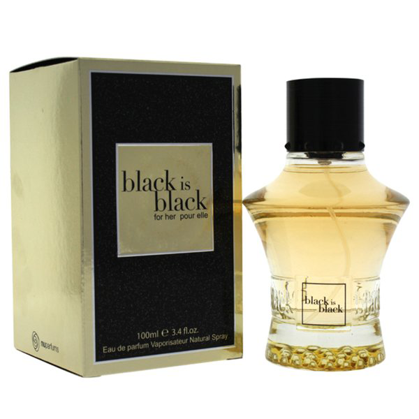 Black Is Black by Nu Parfums 100ml EDP for Women - Perfume NZ is the leading wholesale distributor of brand name perfumes and fragrances in New Zealand.