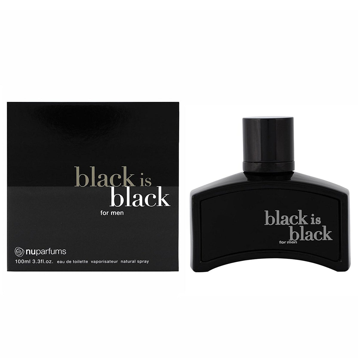 Black Is Black by Nu Parfums 100ml EDT for Men - Perfume NZ is the leading wholesale distributor of brand name perfumes and fragrances in New Zealand.