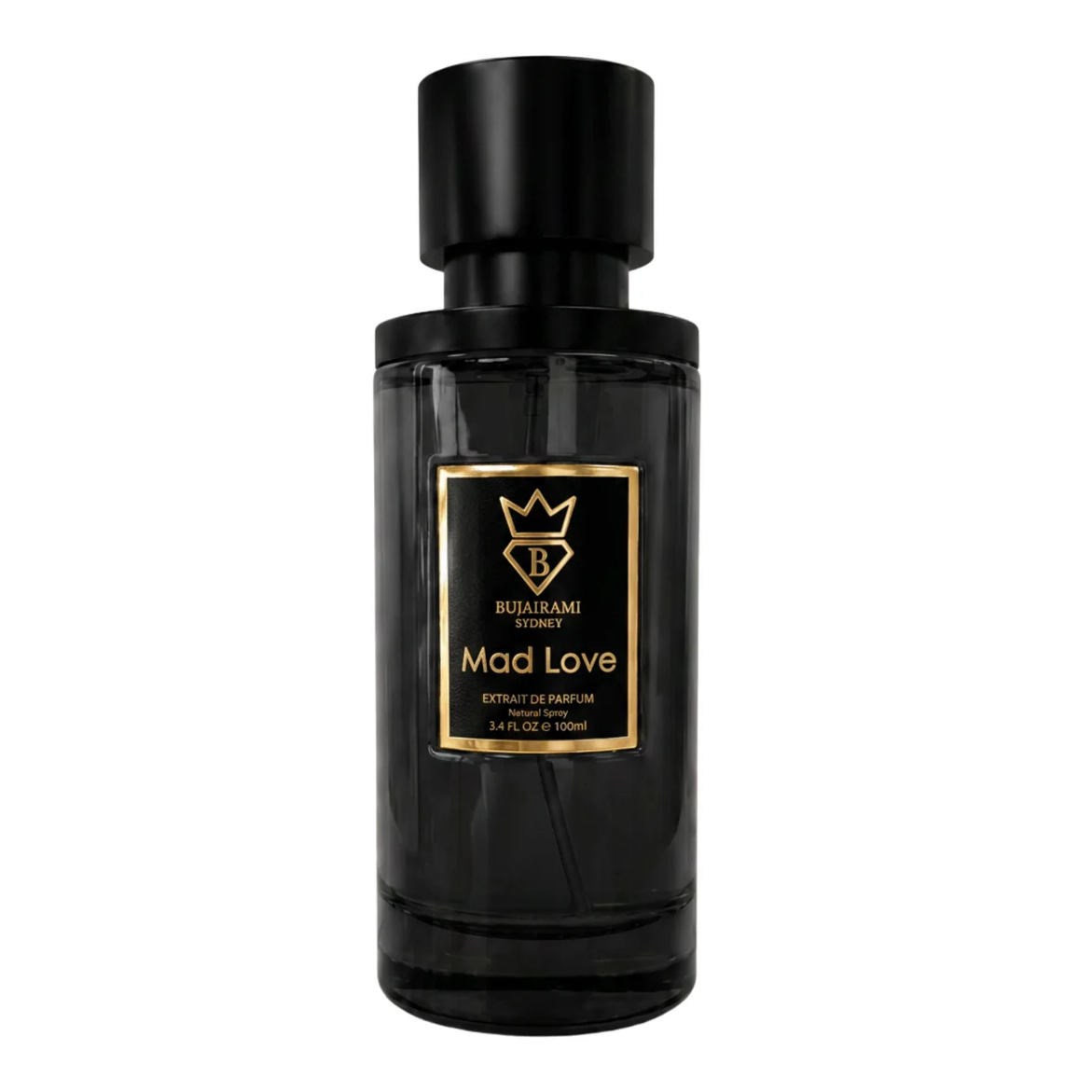 Mad Love by Bujairami 100ml Extrait De Parfum - Perfume NZ is the leading wholesale distributor of brand name perfumes and fragrances in New Zealand.