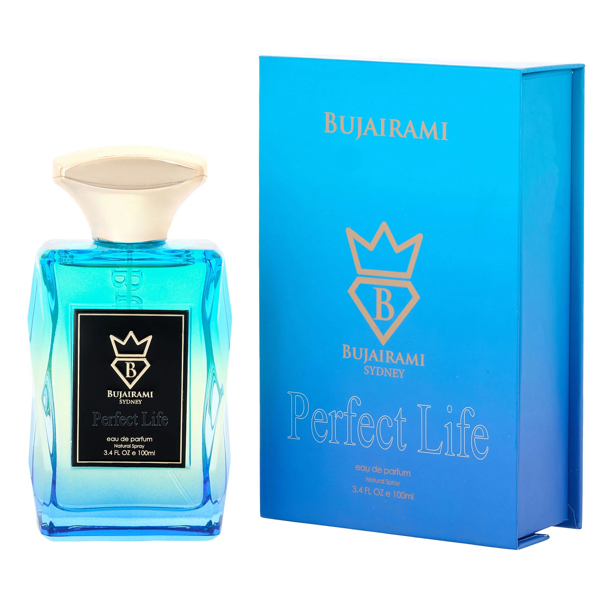 Perfect Life by Bujairami 100ml EDP - Perfume NZ is the leading wholesale distributor of brand name perfumes and fragrances in New Zealand.