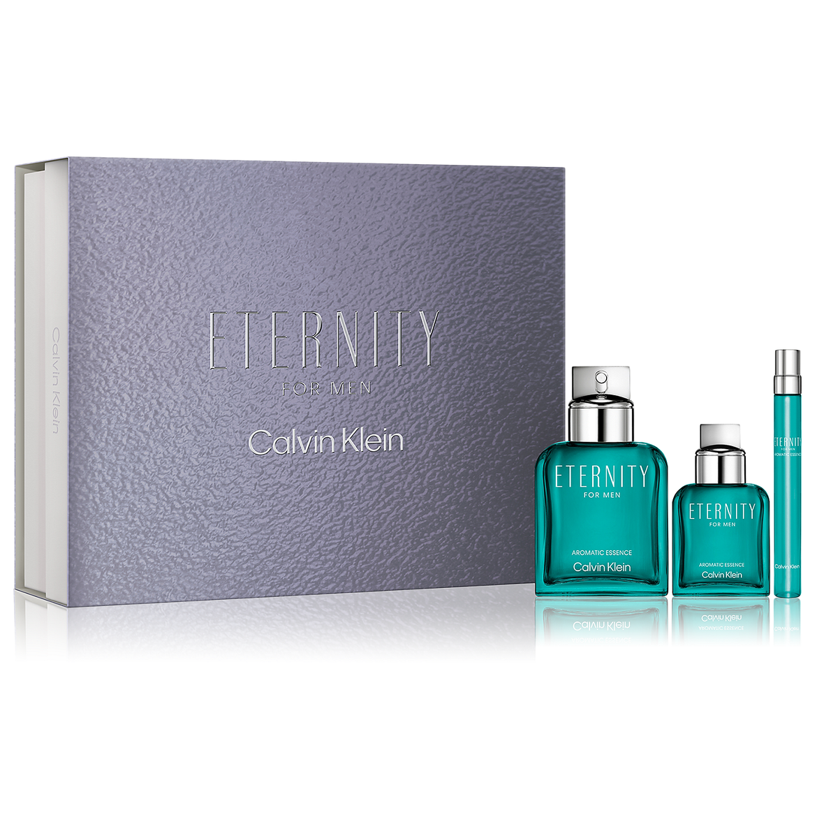 Eternity Aromatic Essence by Calvin Klein 100ml Parfum 3pc Gift Set - Perfume NZ is the leading wholesale distributor of brand name perfumes and fragrances in New Zealand.
