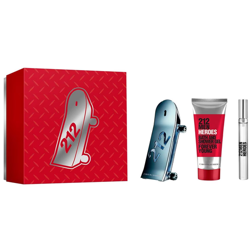 212 Heroes by Carolina Herrera 90ml EDT 3 Piece Gift Set - Perfume NZ is the leading wholesale distributor of brand name perfumes and fragrances in New Zealand.