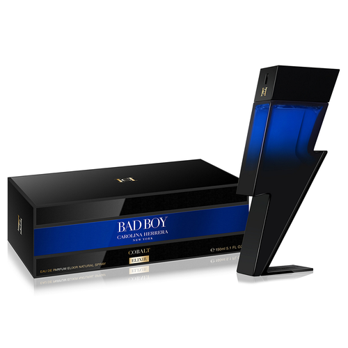 Bad Boy Cobalt Elixir by Carolina Herrera 150ml EDP - Perfume NZ is the leading wholesale distributor of brand name perfumes and fragrances in New Zealand.