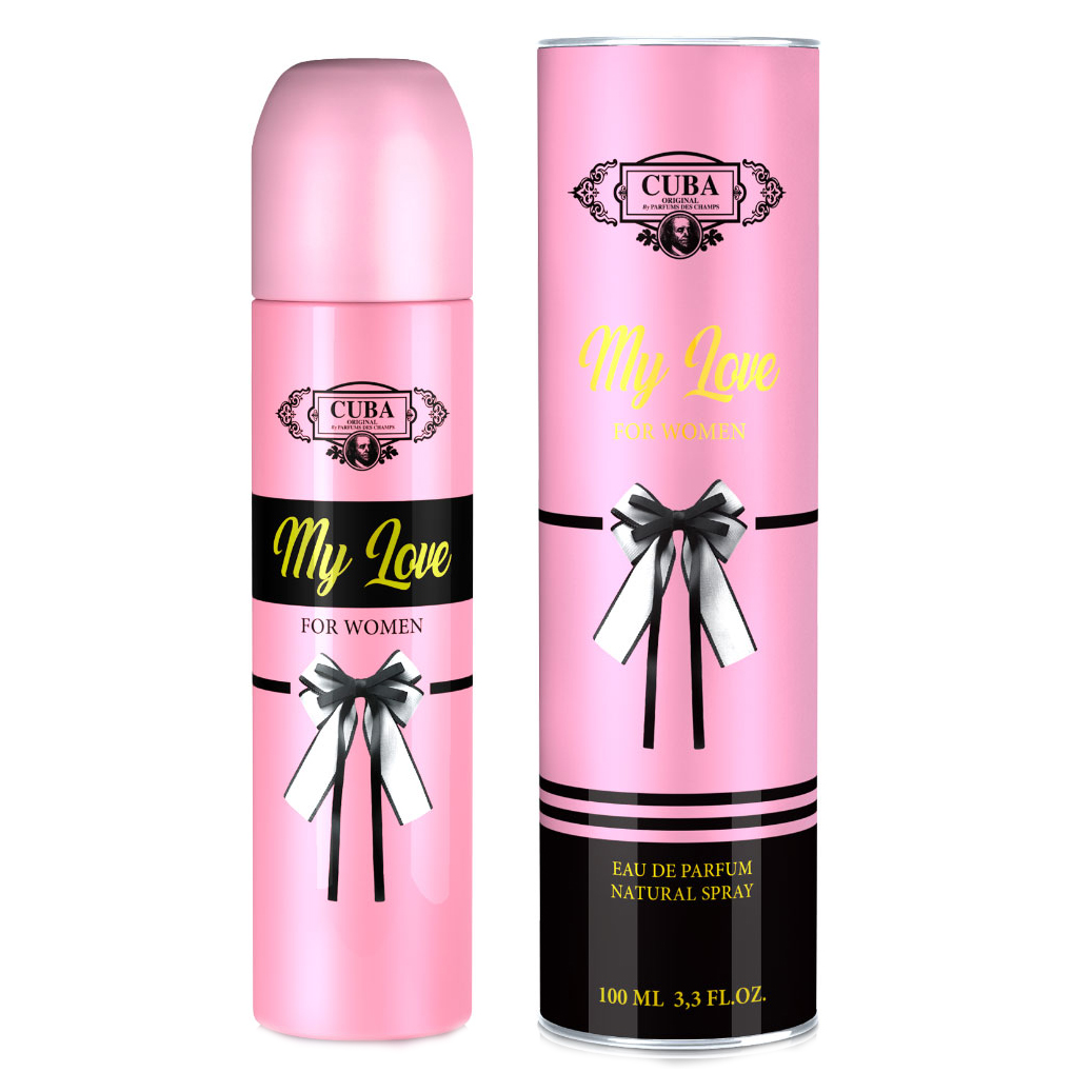My Love by Cuba Paris 100ml EDP for Women - Perfume NZ is the leading wholesale distributor of brand name perfumes and fragrances in New Zealand.