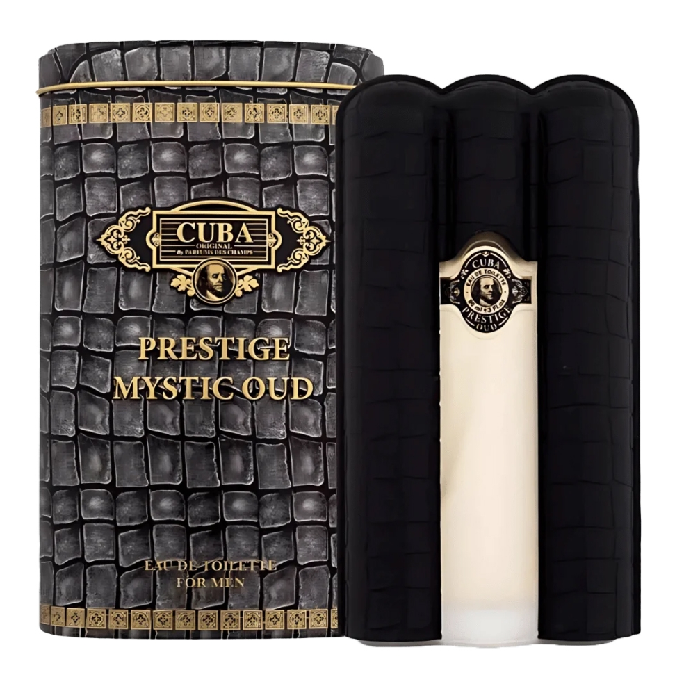 Cuba Prestige Mystic Oud by Cuba Paris 90ml EDT - Perfume NZ is the leading wholesale distributor of brand name perfumes and fragrances in New Zealand.