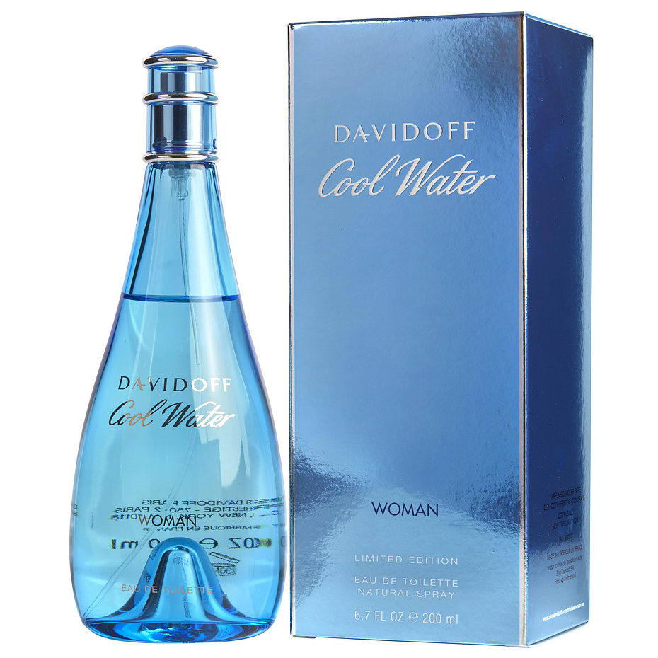 Cool Water by Davidoff 200ml EDT for Women - Perfume NZ is the leading wholesale distributor of brand name perfumes and fragrances in New Zealand.