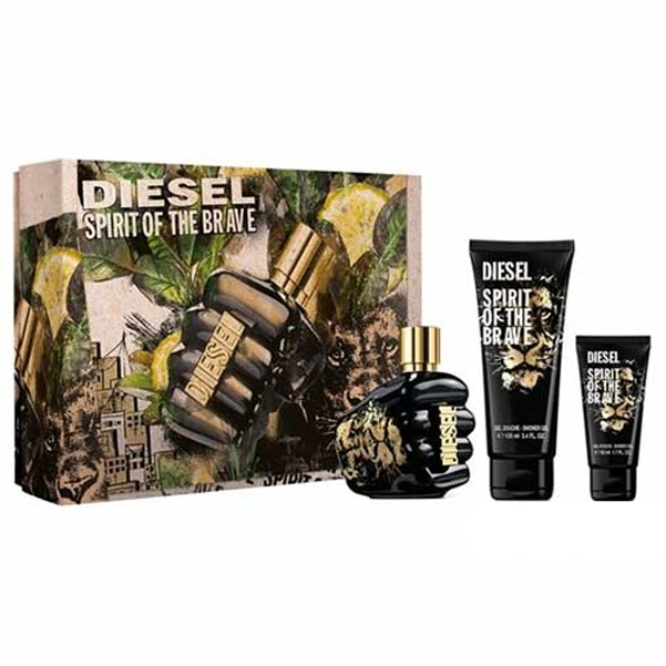 Spirit Of The Brave by Diesel 75ml EDT 3 Piece Gift Set - Perfume NZ is the leading wholesale distributor of brand name perfumes and fragrances in New Zealand.