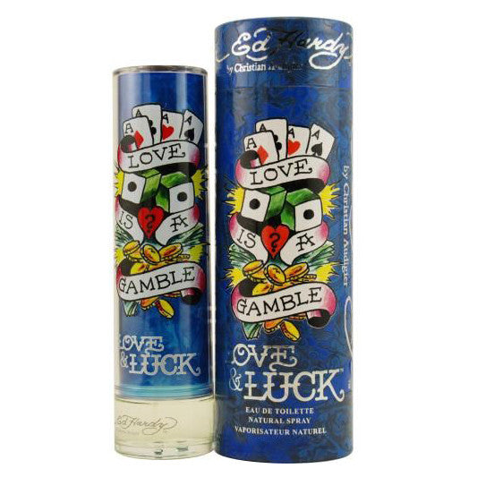 Love &amp; Luck by Ed Hardy 100ml EDT for Men - Perfume NZ is the leading wholesale distributor of brand name perfumes and fragrances in New Zealand.