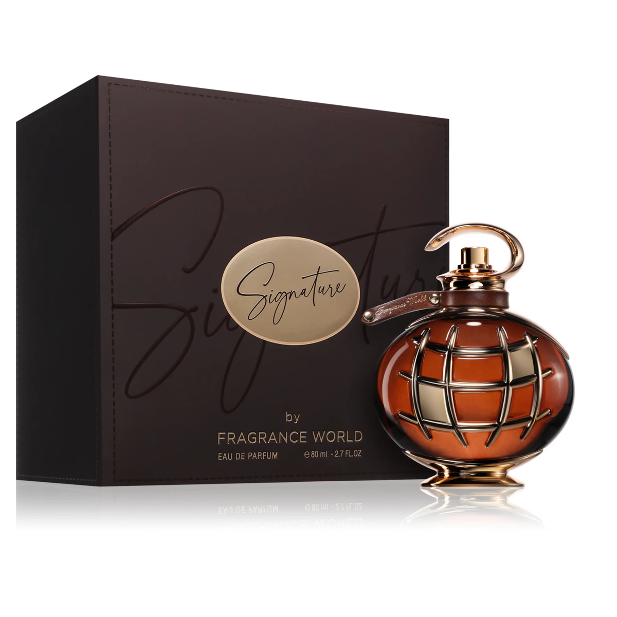 Signature Brown by Fragrance World 80ml EDP - Perfume NZ is the leading wholesale distributor of brand name perfumes and fragrances in New Zealand.