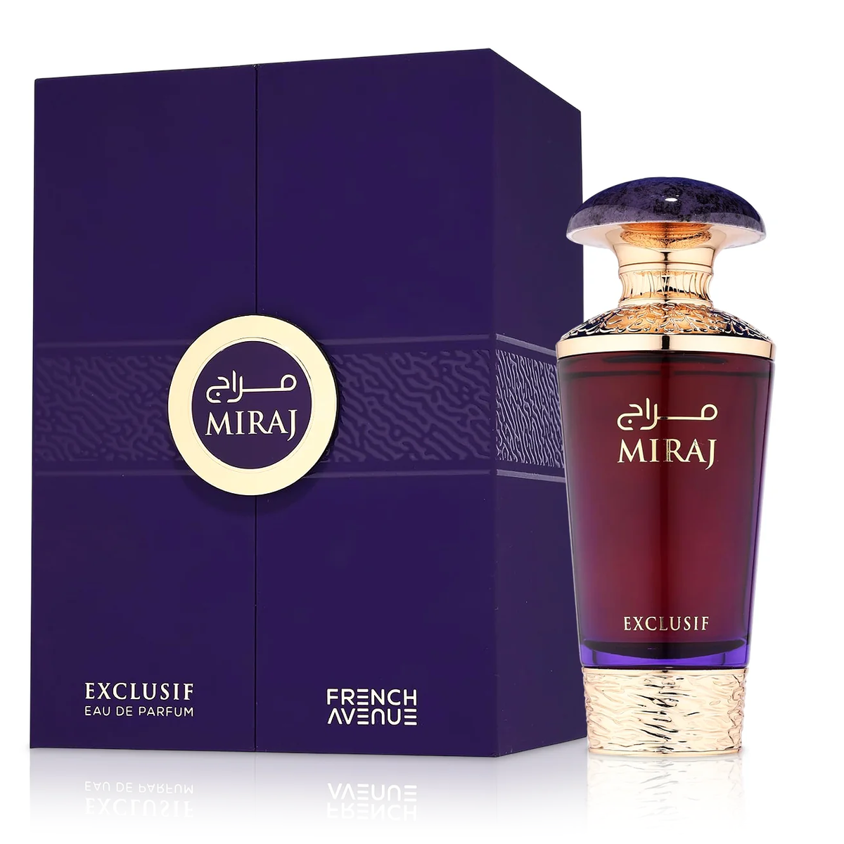 Miraj Exclusif by French Avenue 100ml EDP - Perfume NZ is the leading wholesale distributor of brand name perfumes and fragrances in New Zealand.