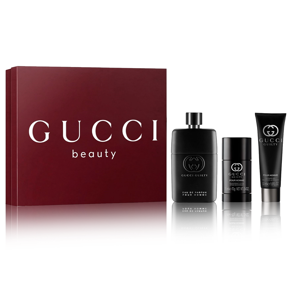 Gucci Guilty by Gucci 90ml EDP 3 Piece Gift Set for Men - Perfume NZ is the leading wholesale distributor of brand name perfumes and fragrances in New Zealand.