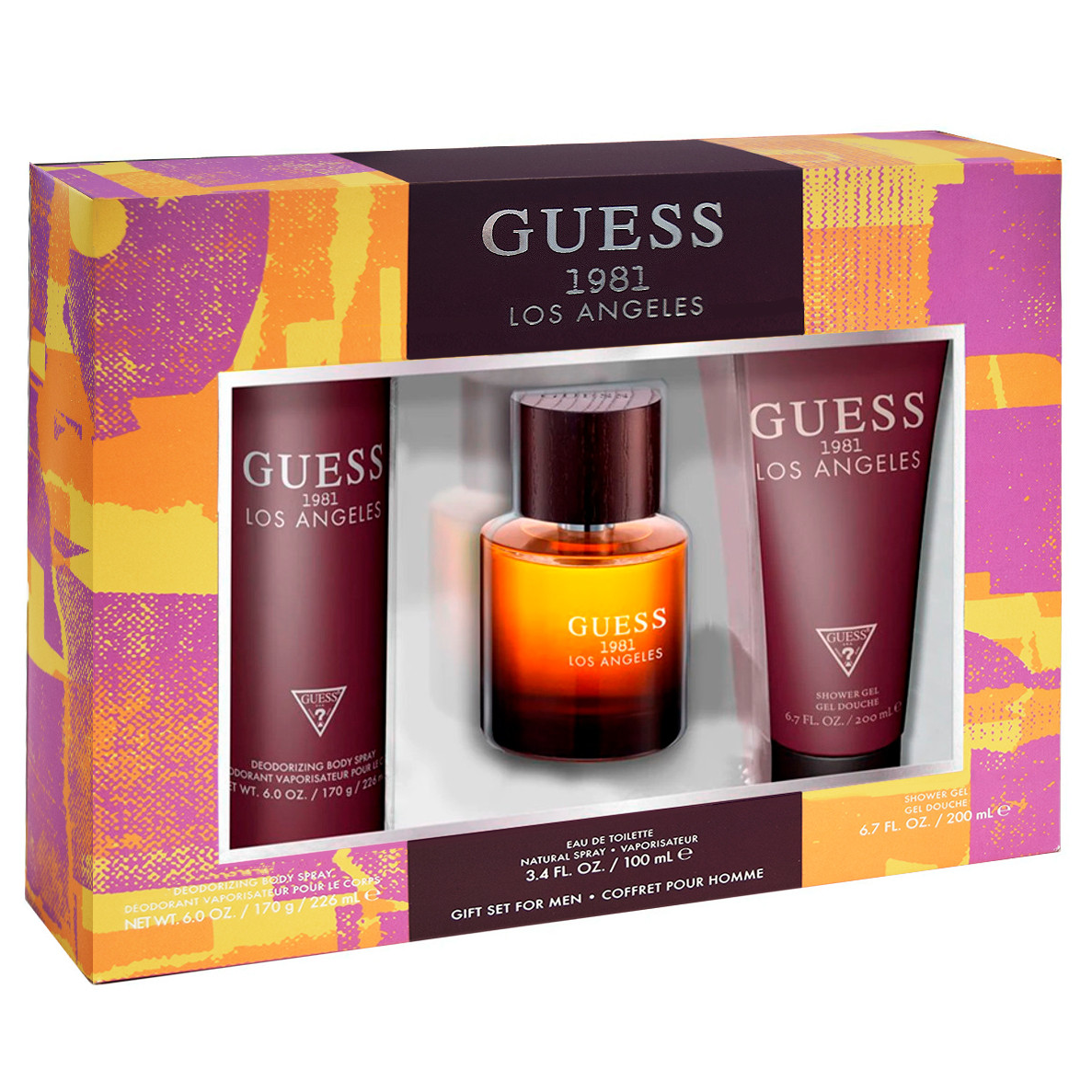 Guess 1981 Los Angeles 100ml EDT 3 Piece Gift Set - Perfume NZ is the leading wholesale distributor of brand name perfumes and fragrances in New Zealand.