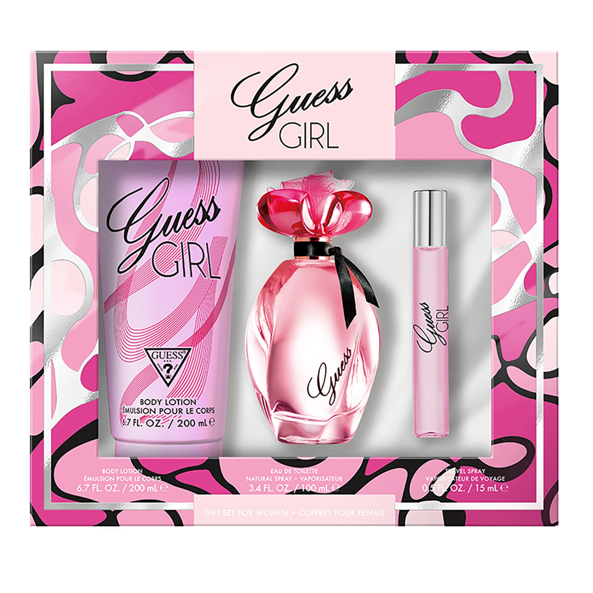 Guess Girl by Guess 100ml EDT 3 Piece Gift Set - Perfume NZ is the leading wholesale distributor of brand name perfumes and fragrances in New Zealand.