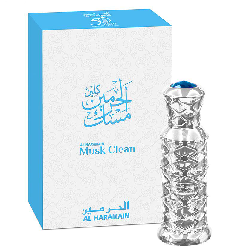 Musk Clean by Al Haramain 12ml Perfume Oil - Perfume NZ is the leading wholesale distributor of brand name perfumes and fragrances in New Zealand.