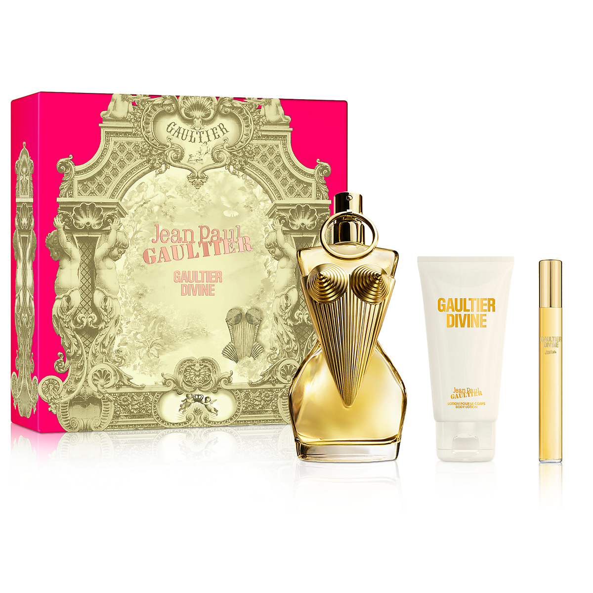 Divine by Jean Paul Gaultier 100ml EDP 3 Piece Gift Set - Perfume NZ is the leading wholesale distributor of brand name perfumes and fragrances in New Zealand.