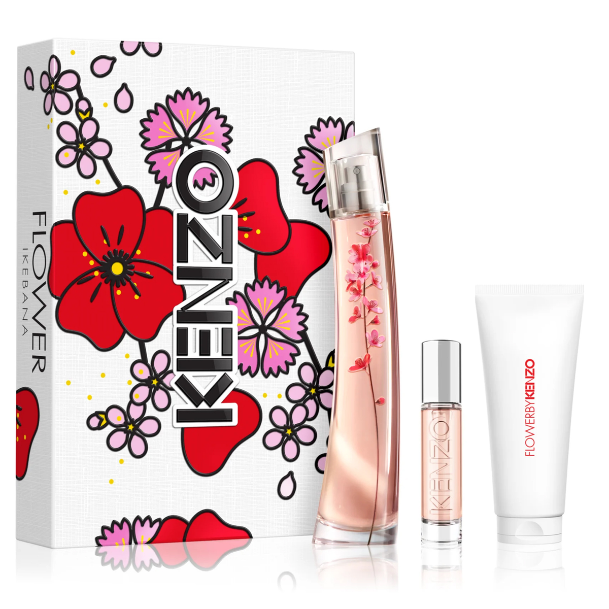 Flower Ikebana by Kenzo 75ml EDP 3 Piece Gift Set - Perfume NZ is the leading wholesale distributor of brand name perfumes and fragrances in New Zealand.
