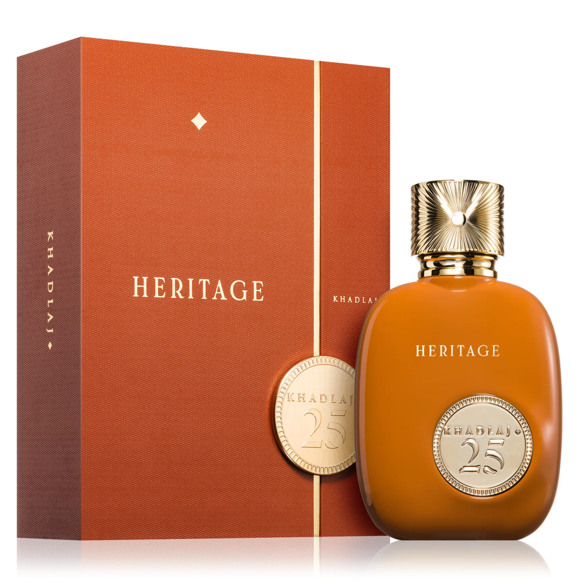 25 Heritage by Khadlaj 100ml EDP - Perfume NZ is the leading wholesale distributor of brand name perfumes and fragrances in New Zealand.