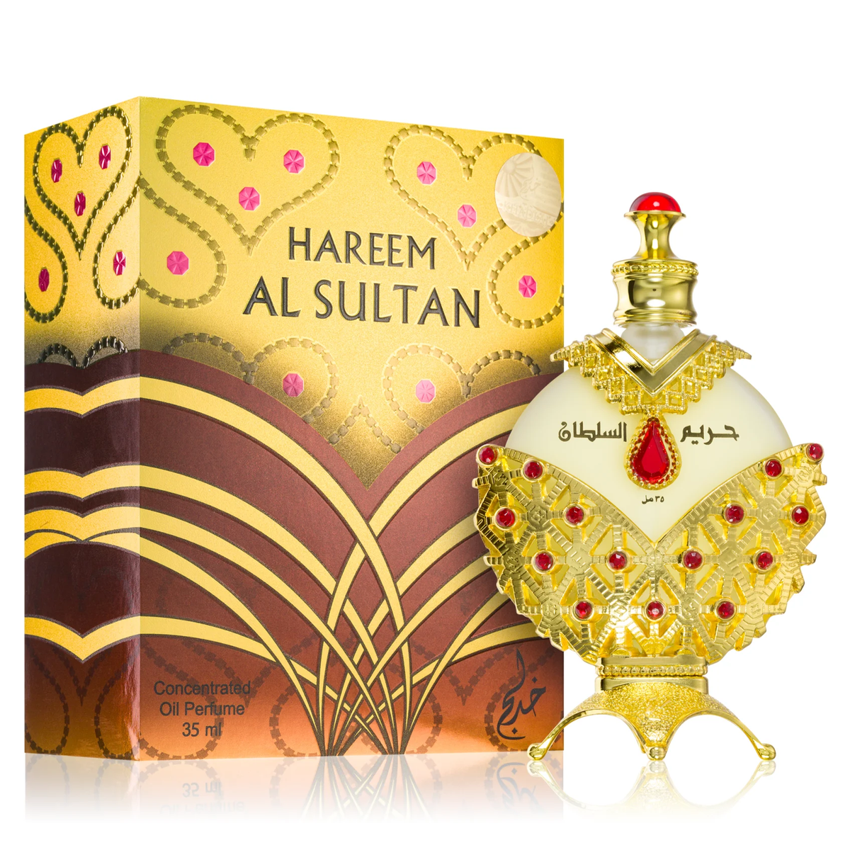 Hareem Al Sultan Gold by Khadlaj 35ml Perfume Oil - Perfume NZ is the leading wholesale distributor of brand name perfumes and fragrances in New Zealand.