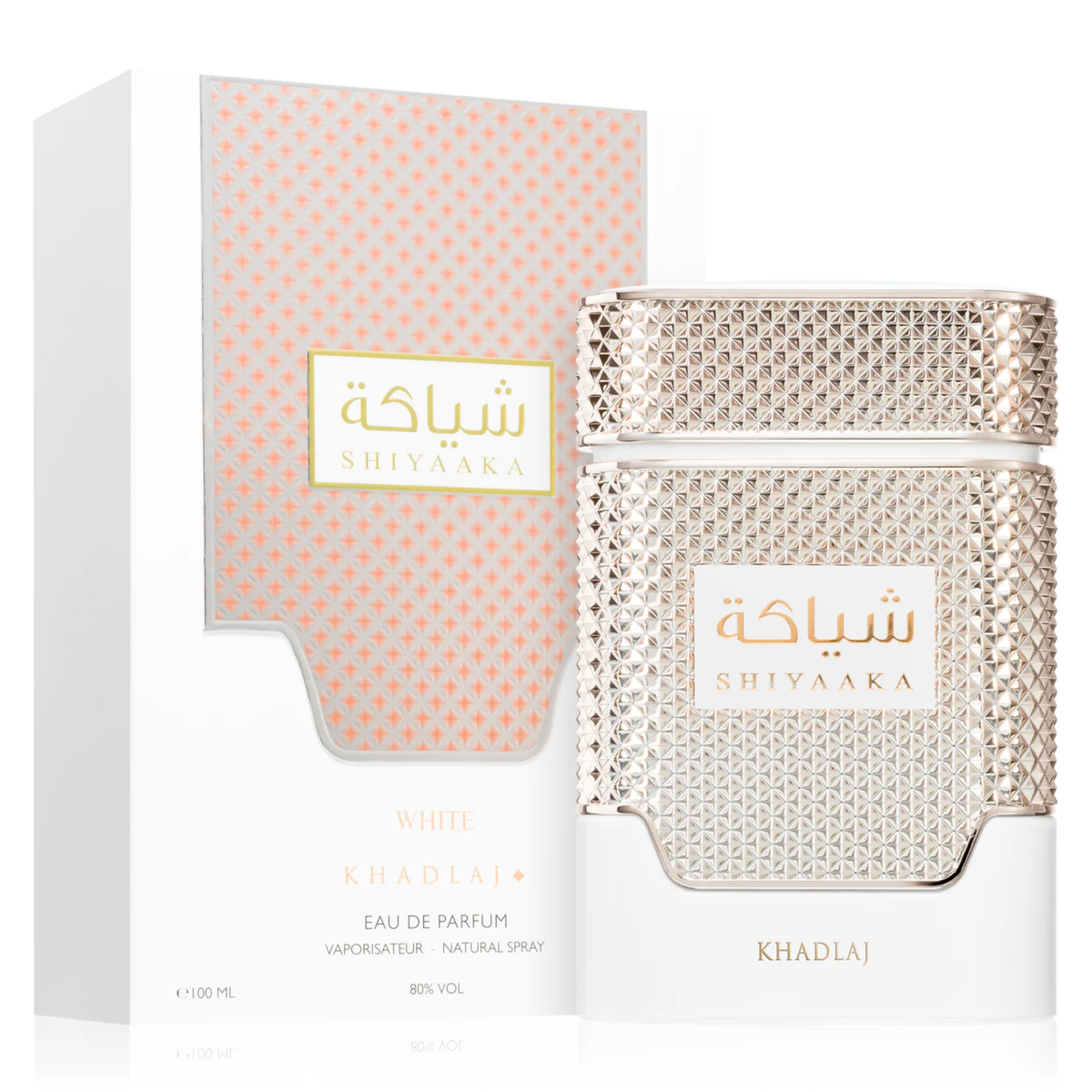 Shiyaaka White by Khadlaj 100ml EDP - Perfume NZ is the leading wholesale distributor of brand name perfumes and fragrances in New Zealand.
