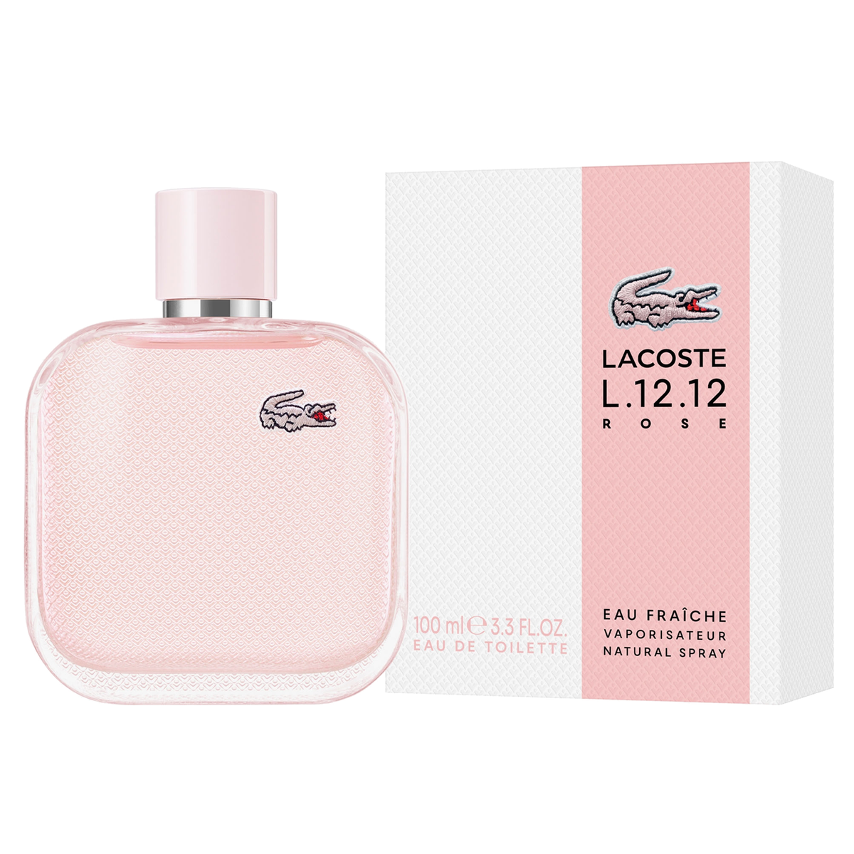 L.12.12 Rose Eau Fraiche by Lacoste 100ml EDT - Perfume NZ is the leading wholesale distributor of brand name perfumes and fragrances in New Zealand.