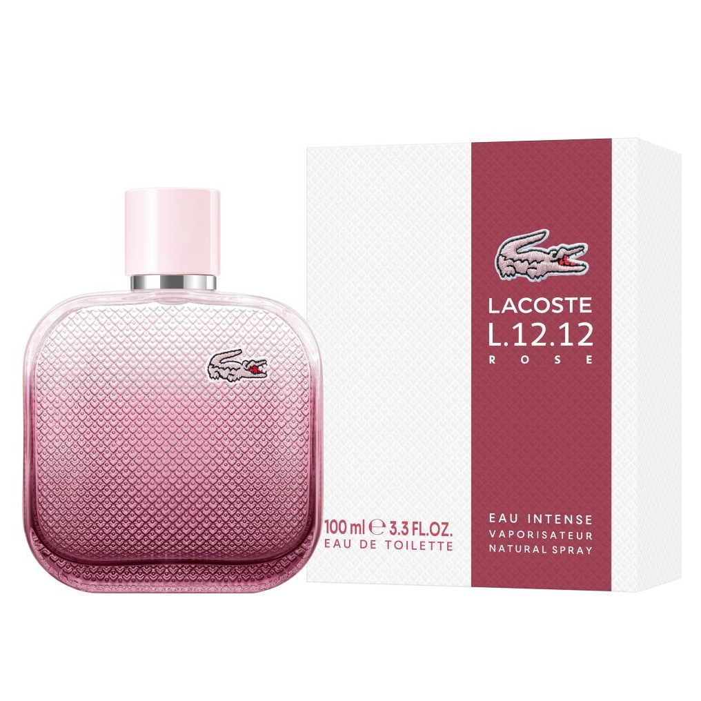 L.12.12 Rose Eau Intense by Lacoste 100ml EDT - Perfume NZ is the leading wholesale distributor of brand name perfumes and fragrances in New Zealand.