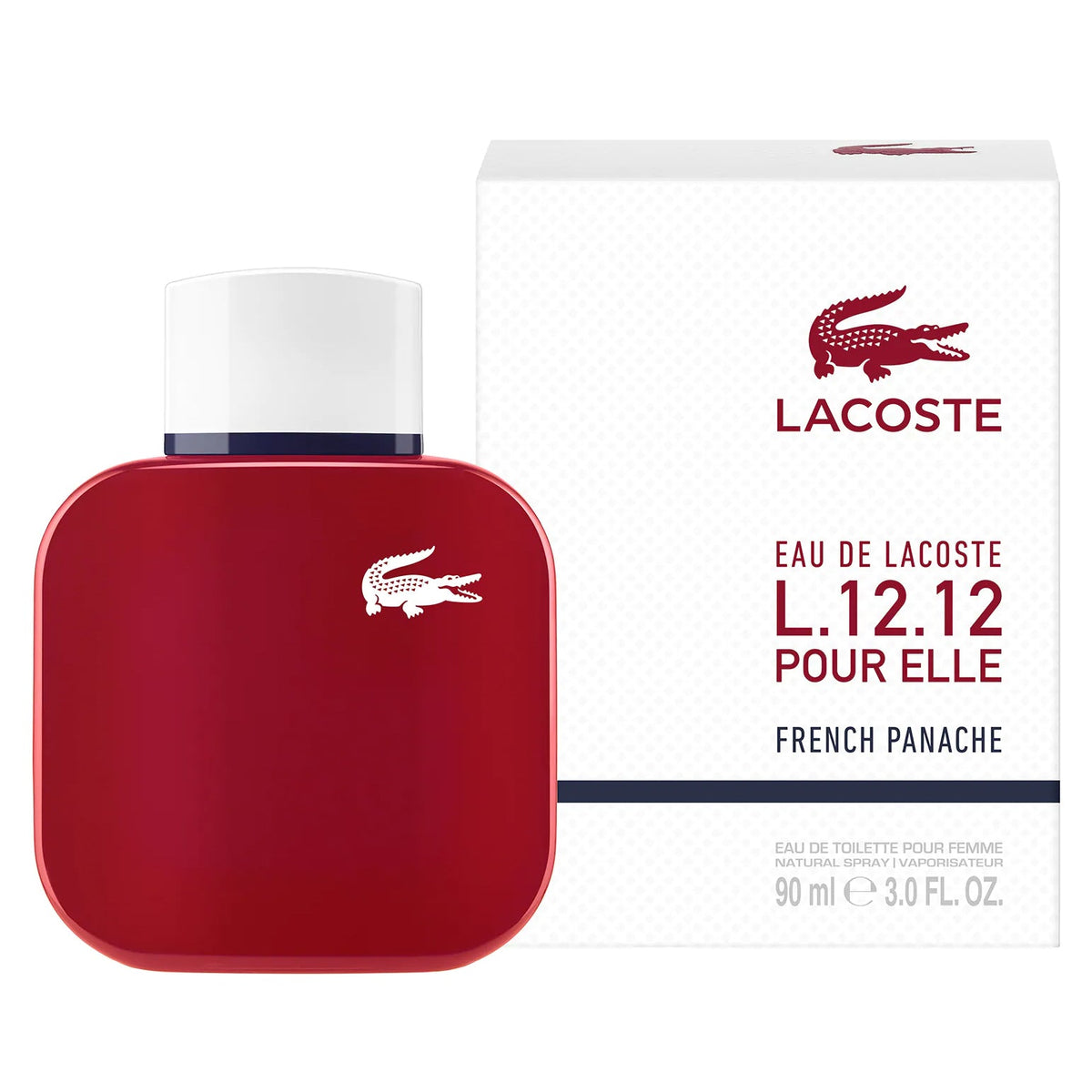 L.12.12 Pour Elle French Panache by Lacoste 90ml EDT - Perfume NZ is the leading wholesale distributor of brand name perfumes and fragrances in New Zealand.