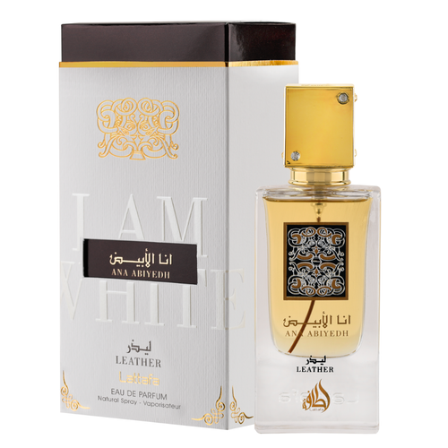 Ana Abiyedh Leather by Lattafa 60ml EDP - Perfume NZ is the leading wholesale distributor of brand name perfumes and fragrances in New Zealand.