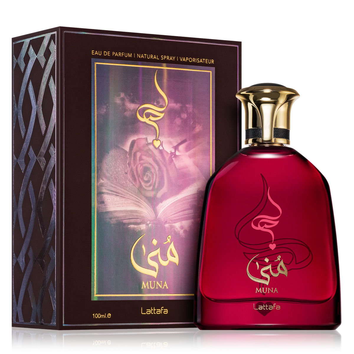 Muna by Lattafa 100ml EDP - Perfume NZ is the leading wholesale distributor of brand name perfumes and fragrances in New Zealand.