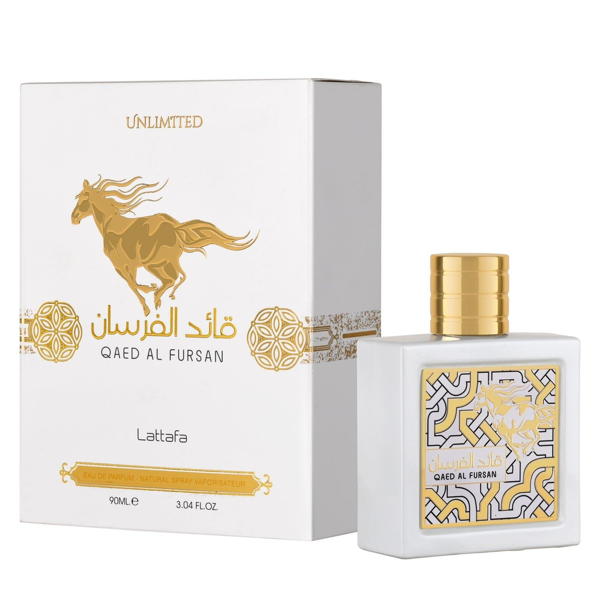 Qaed Al Fursan Unlimited by Lattafa 90ml EDP - Perfume NZ is the leading wholesale distributor of brand name perfumes and fragrances in New Zealand.