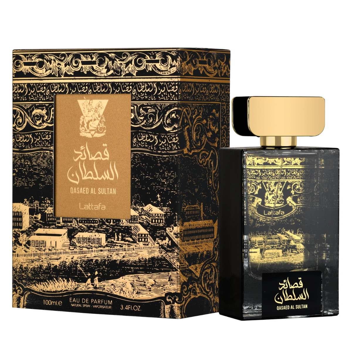 Qasaed Al Sultan by Lattafa 100ml EDP - Perfume NZ is the leading wholesale distributor of brand name perfumes and fragrances in New Zealand.