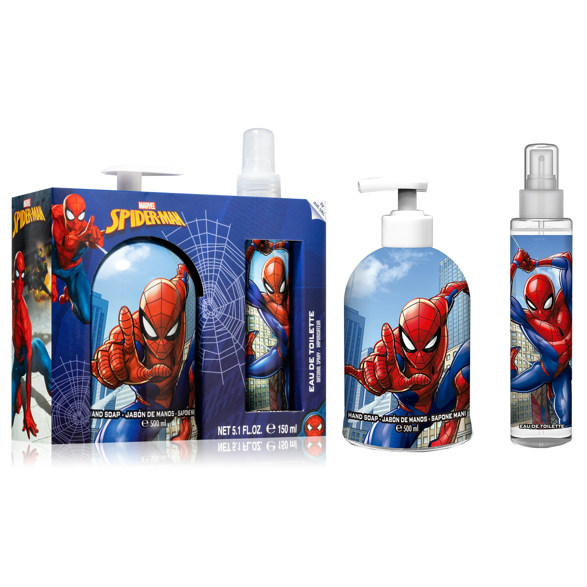 Marvel Spiderman 150ml EDT 2 Piece Gift Set for Kids - Perfume NZ is the leading wholesale distributor of brand name perfumes and fragrances in New Zealand.