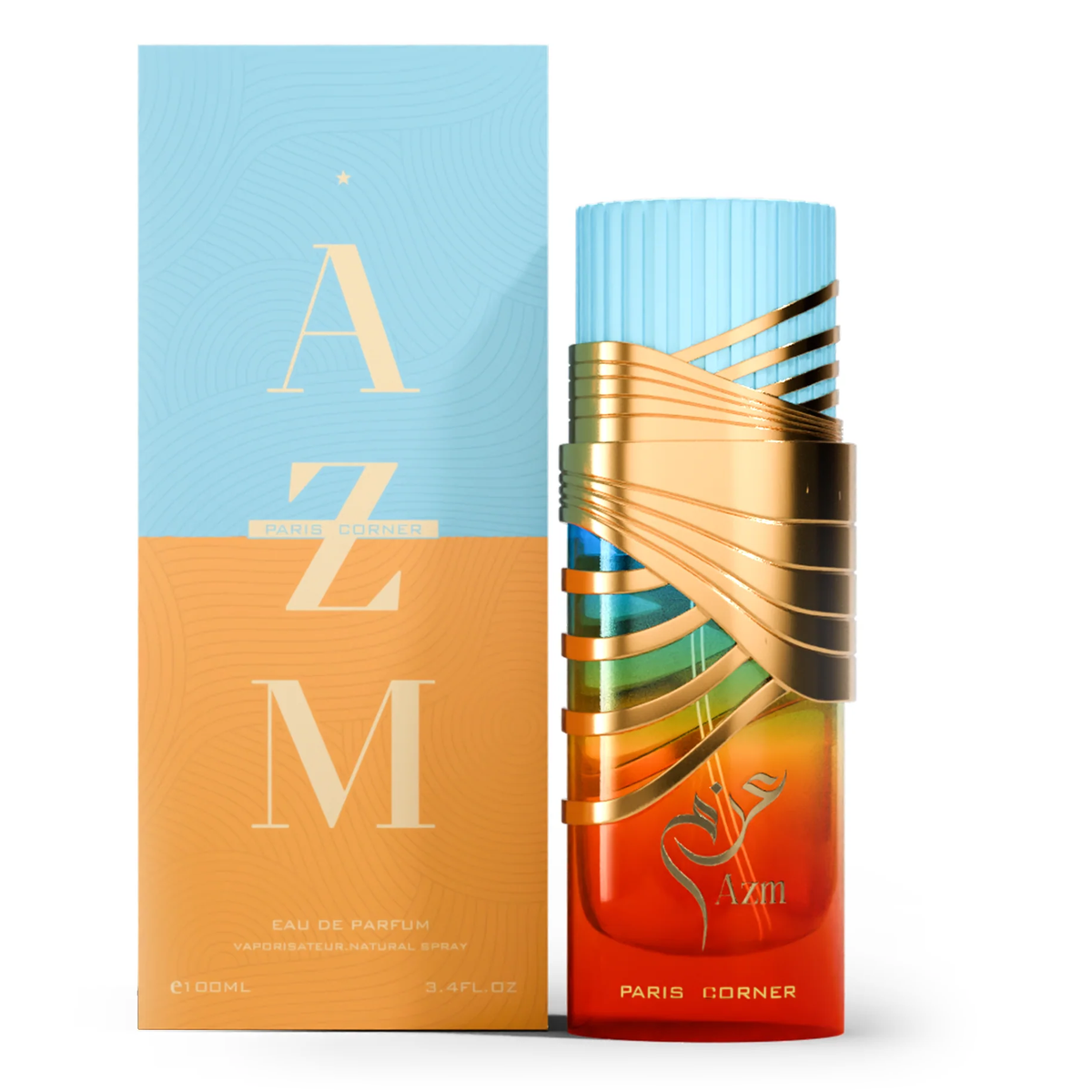 AZM by Paris Corner 100ml EDP - Perfume NZ is the leading wholesale distributor of brand name perfumes and fragrances in New Zealand.