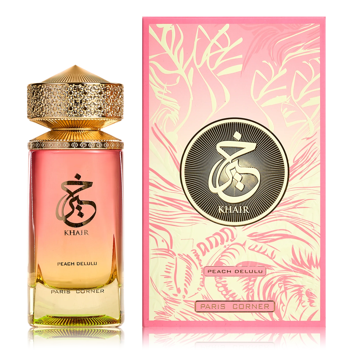 Khair Peach Delulu by Paris Corner 100ml EDP - Perfume NZ is the leading wholesale distributor of brand name perfumes and fragrances in New Zealand.