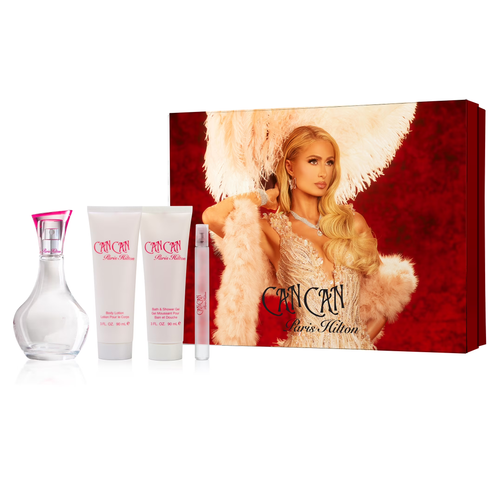 Can Can by Paris Hilton 100ml EDP 4 Piece Gift Set - Perfume NZ is the leading wholesale distributor of brand name perfumes and fragrances in New Zealand.