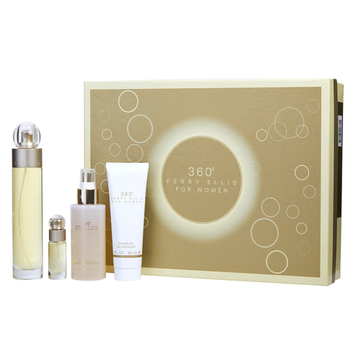 360 by Perry Ellis 100ml EDT 4 Piece Gift Set - Perfume NZ is the leading wholesale distributor of brand name perfumes and fragrances in New Zealand.