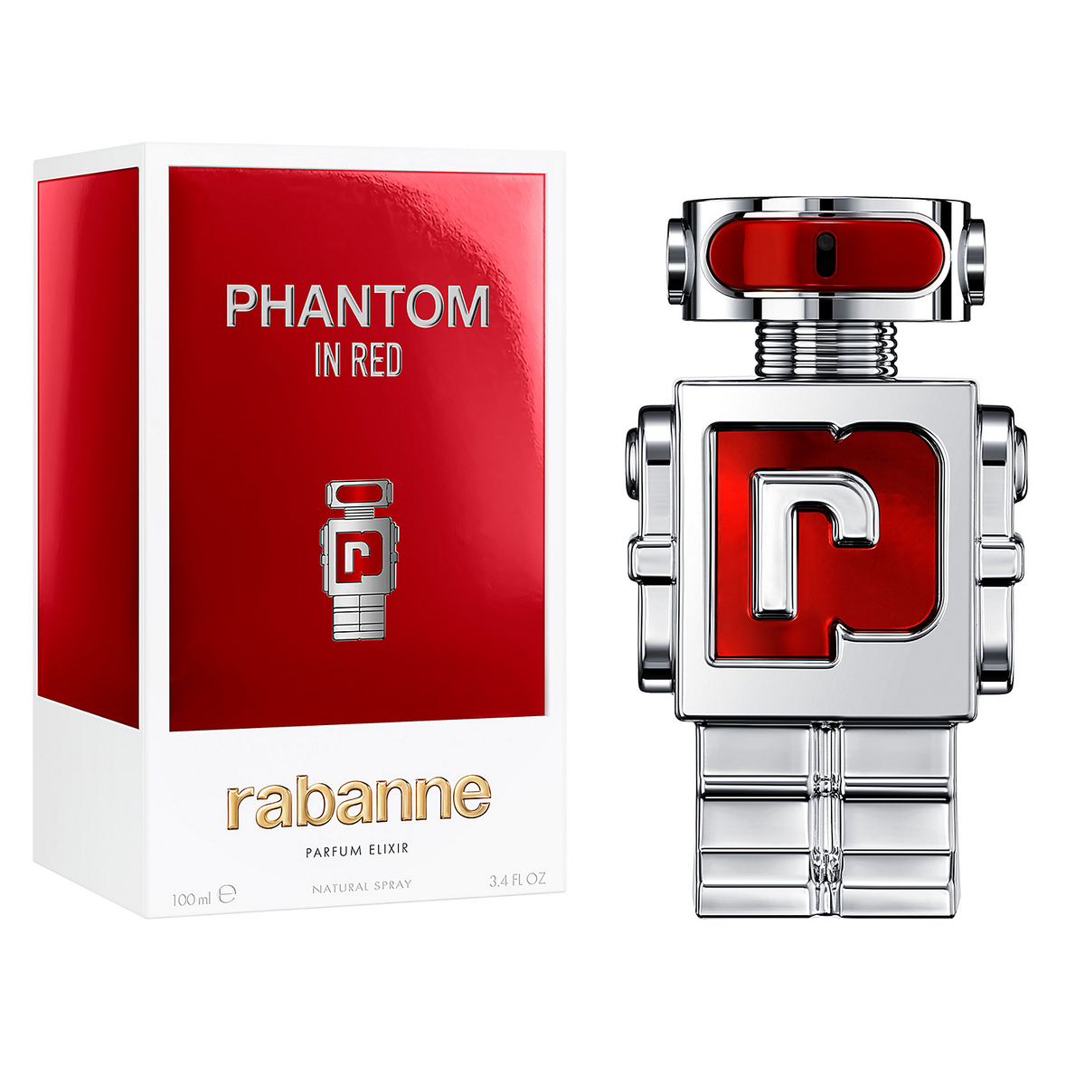 Phantom In Red by Paco Rabanne 100ml Parfum Elixir - Perfume NZ is the leading wholesale distributor of brand name perfumes and fragrances in New Zealand.