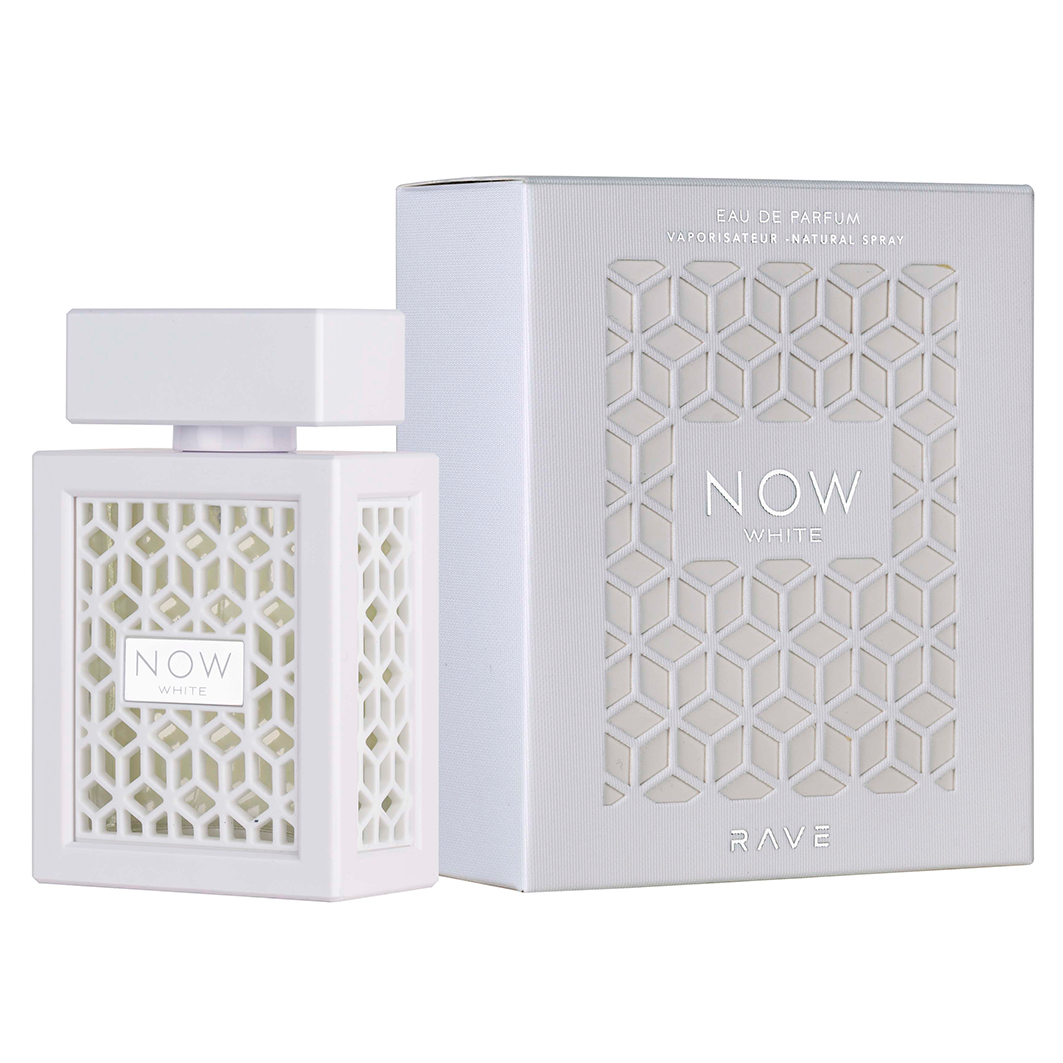 Rave Now White by Lattafa 100ml EDP - Perfume NZ is the leading wholesale distributor of brand name perfumes and fragrances in New Zealand.